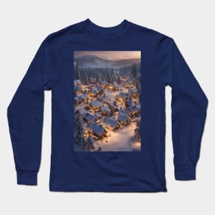 Winter Village Lapland Long Sleeve T-Shirt